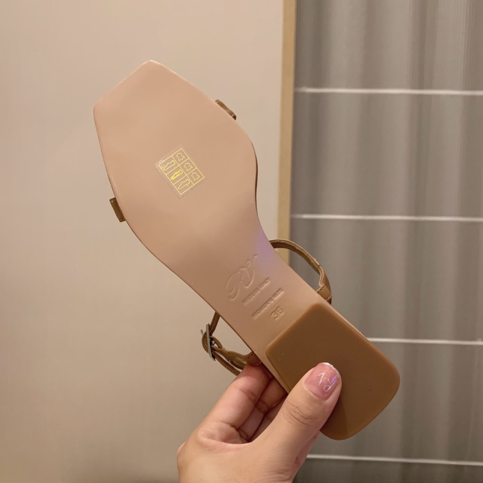 Women  R*oger V*ivier Top Sandals