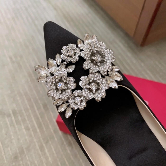 Women  R*oger V*ivier Top Sandals