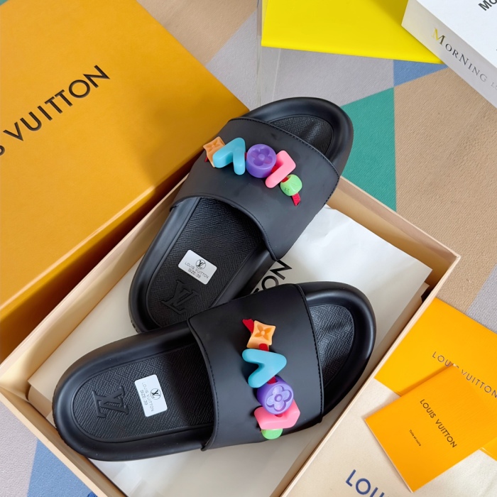 Men Women L*ouis V*uitton Top Sandals