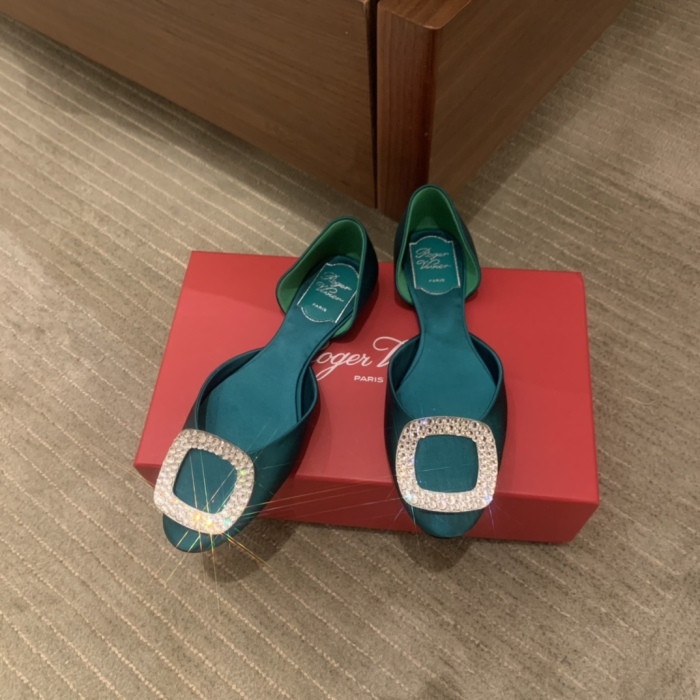 Women  R*oger V*ivier Top Sandals