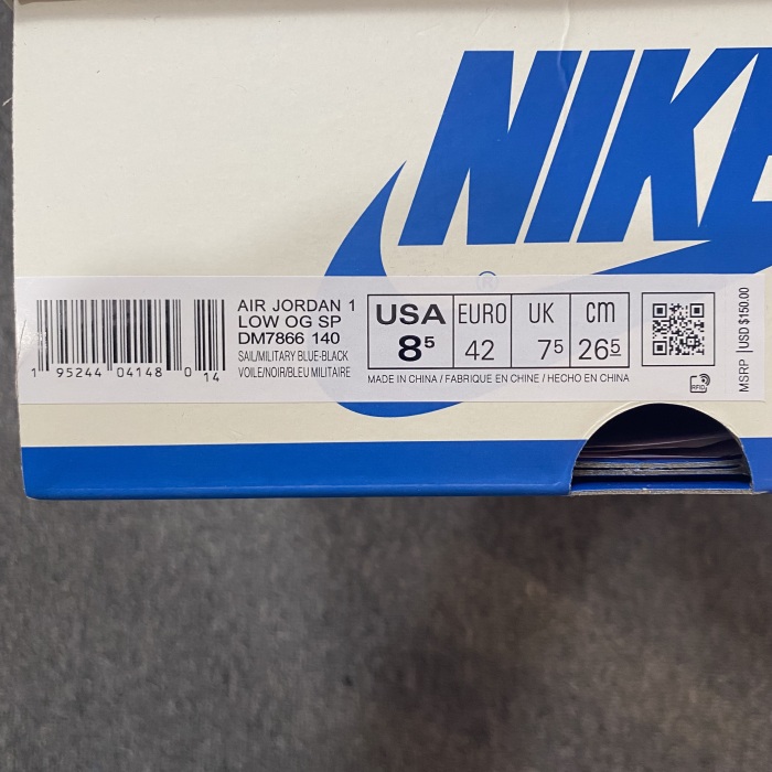 T*ravis S*cott x Fragment x Air Jordan 1 Low OG DM7866-140