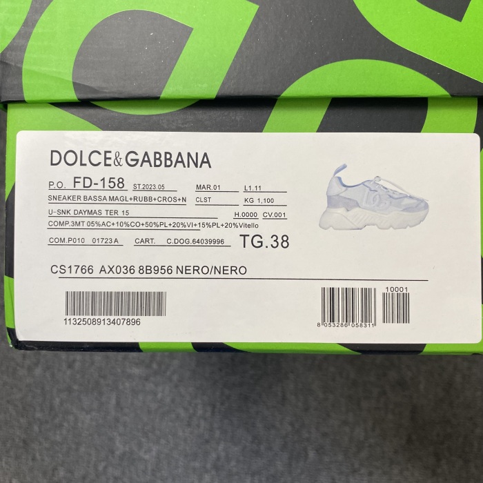 Men Women D*G Top Sneakers