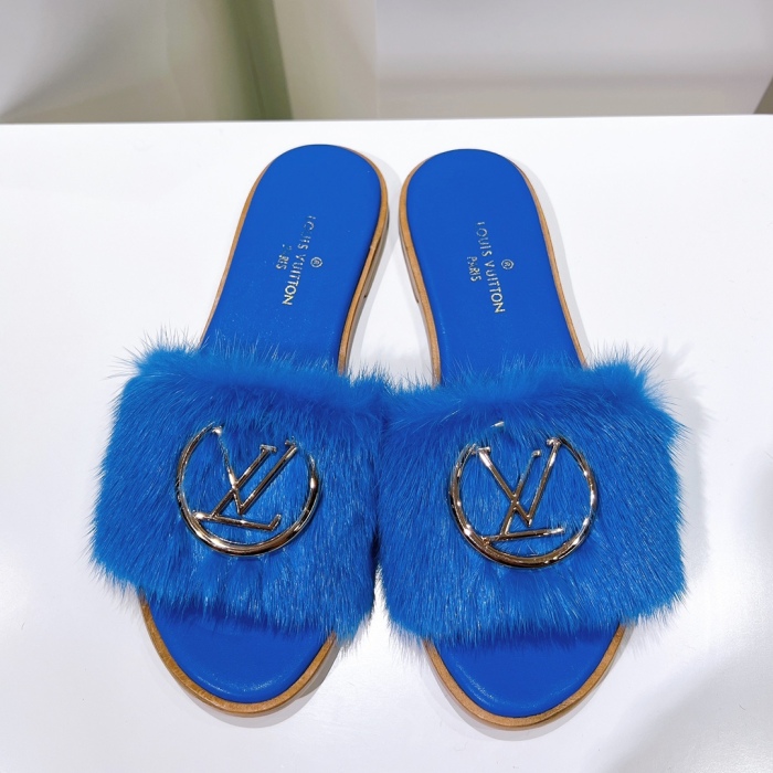 Women L*ouis V*uitton Top Slippers