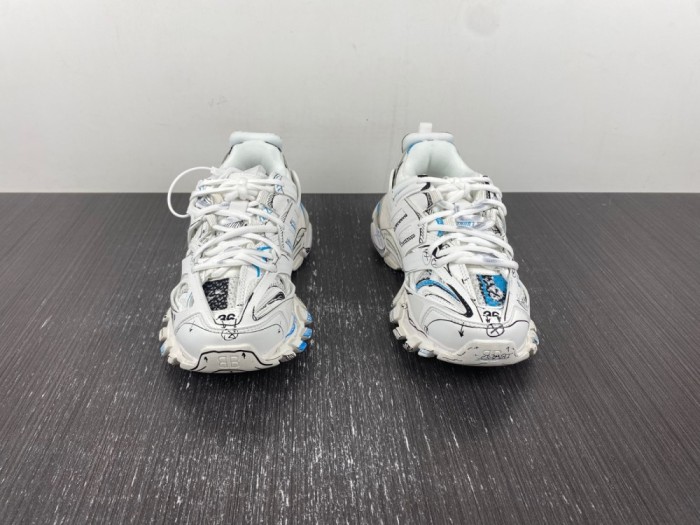 Men Women B*alenciaga Top Sneaker
