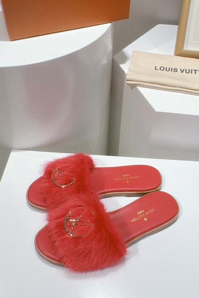 Women L*ouis V*uitton Top Slippers