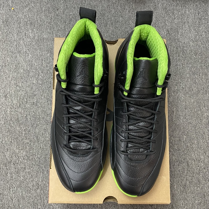 Air Jordan 12 BLACK/GREEN