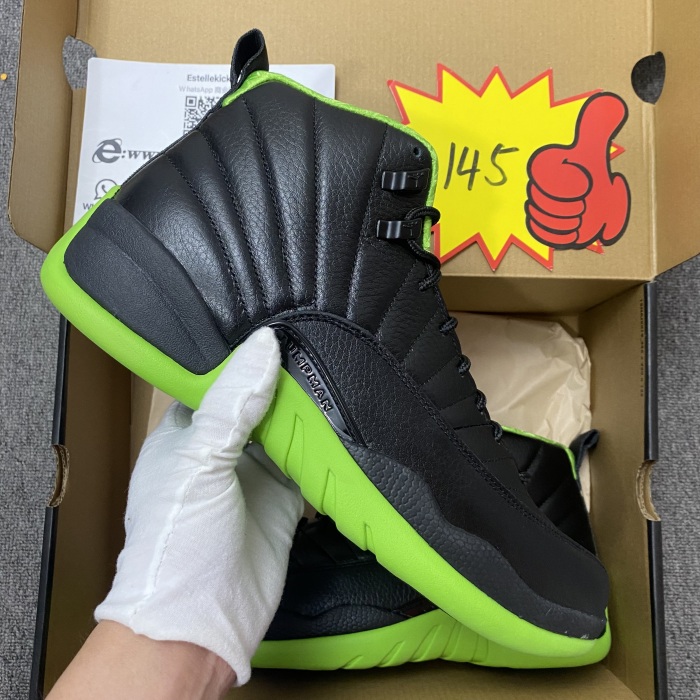 Air Jordan 12 BLACK/GREEN