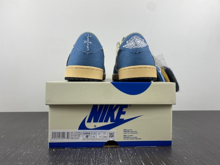T*ravis S*cott x Air Jordan 1 Low  DM7866 992