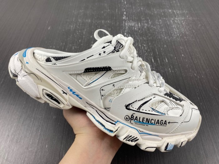 Men Women B*alenciaga Top Sneakers