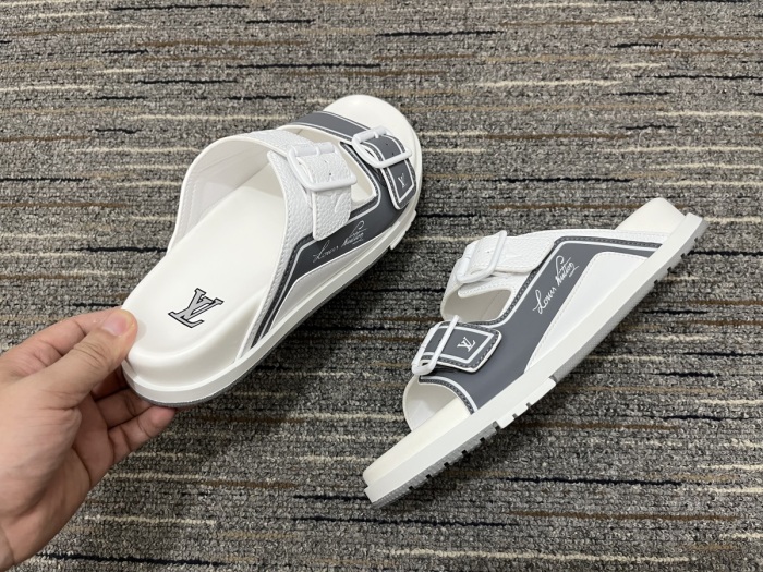Men L*ouis V*uitton Top Quality Sandals