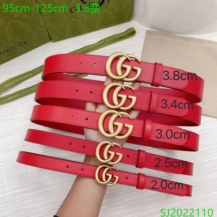 G*ucci Belts Top Quality 357