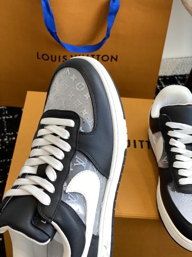 Men Women L*ouis  V*uitton x Air Jordan 1 low Top Sneakers