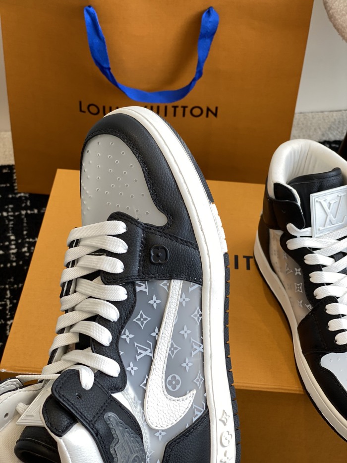 Men Women L*ouis  V*uitton x Air Jordan 1 low Top Sneakers