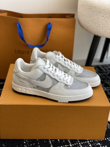 Men Women L*ouis  V*uitton x Air Jordan 1 low Top Sneakers