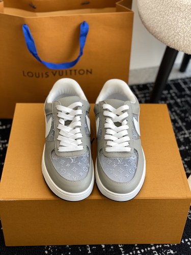 Men Women L*ouis  V*uitton x Air Jordan 1 low Top Sneakers