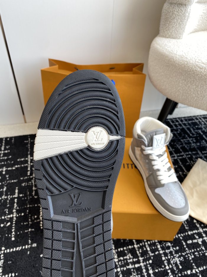 Men Women L*ouis  V*uitton x Air Jordan 1 low Top Sneakers