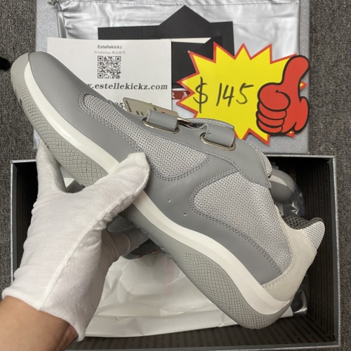 Mens P*rada Top Sneakers