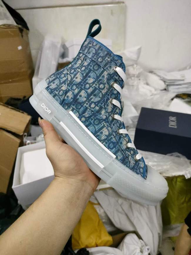 Men Women D*ior Top Sneakers