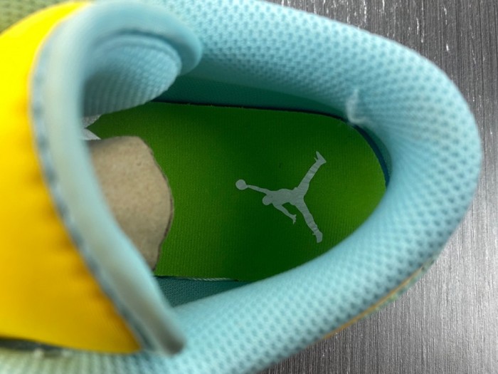 Air Jordan 1 Mid”Green Yellow“   DX4375-800