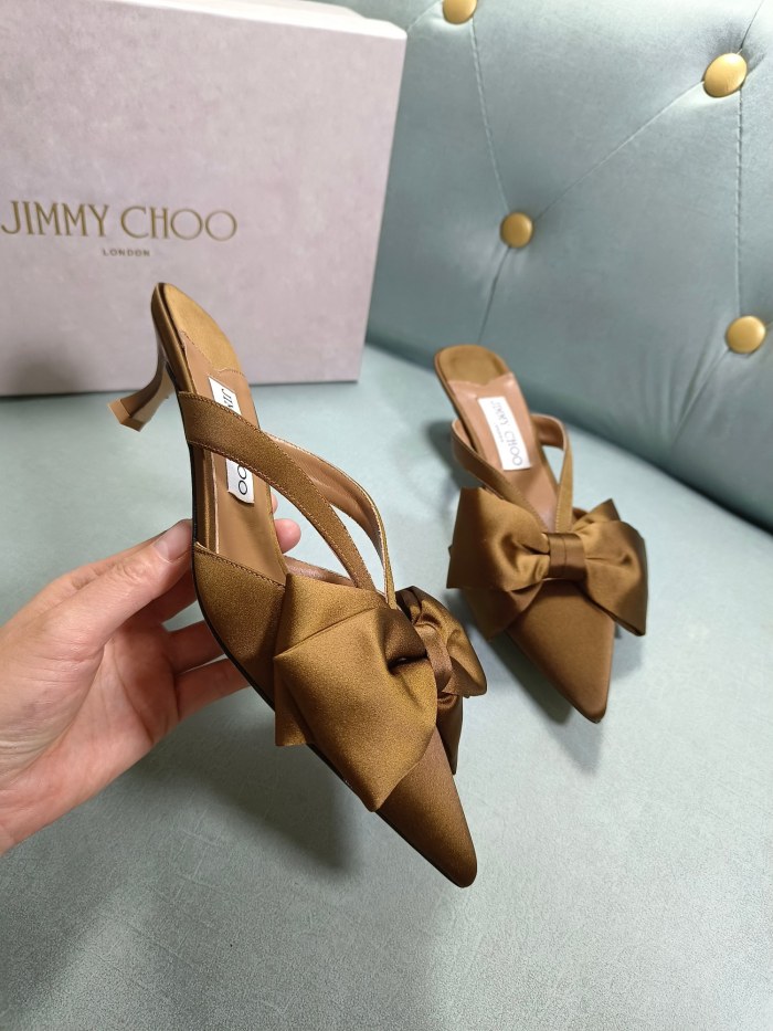 Women J*immy C*hoo Top Quality Sandals 6.5CM