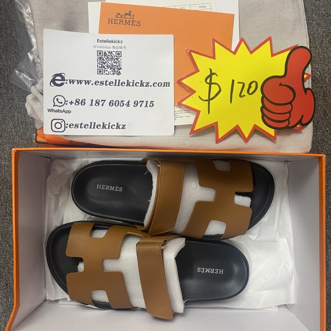 Men H*ermes Top Sandals