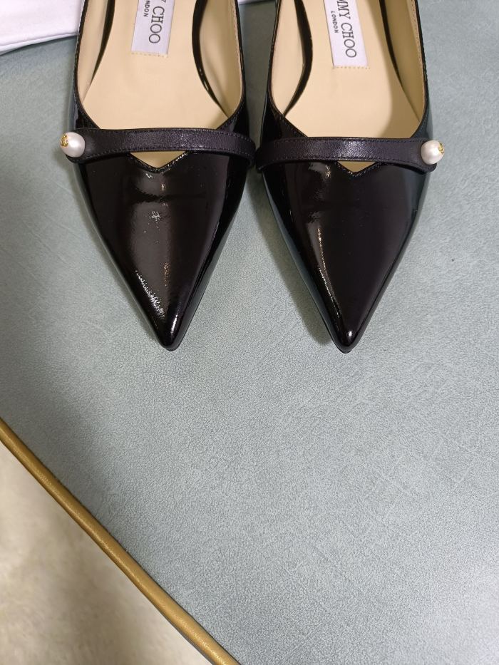 Women J*immy C*hoo Top Quality Sandals 1CM  4.5CM
