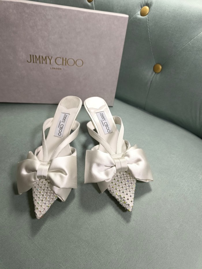 Women J*immy C*hoo Top Quality Sandals 6.5CM