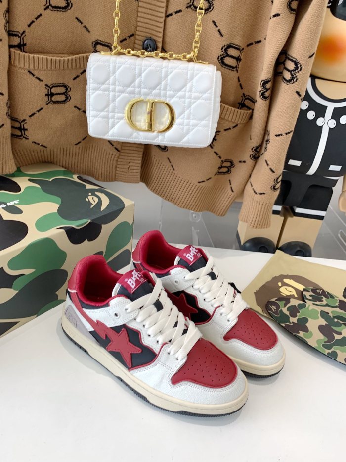 Men Women B*ape Top Sneaker