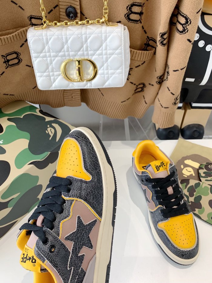Men Women B*ape Top Sneaker