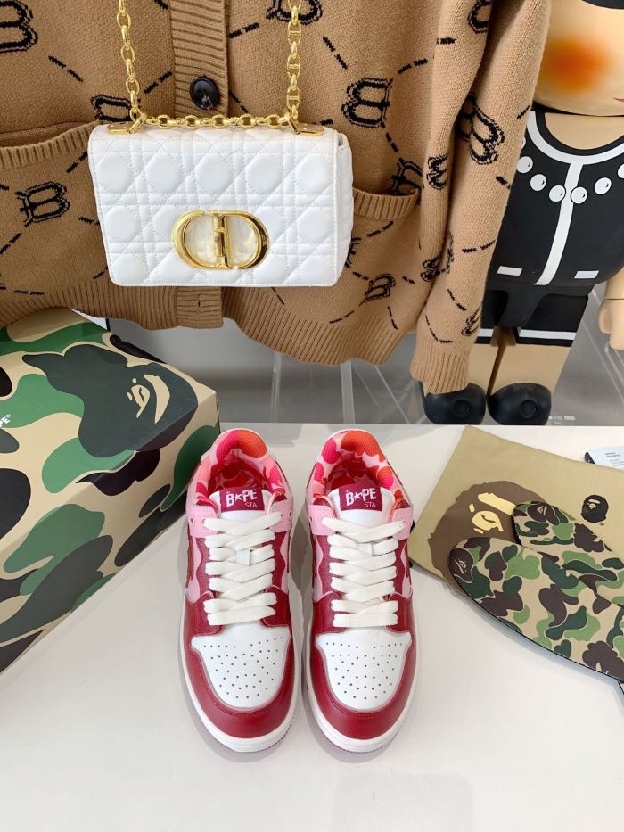 Men Women B*ape Top Sneaker