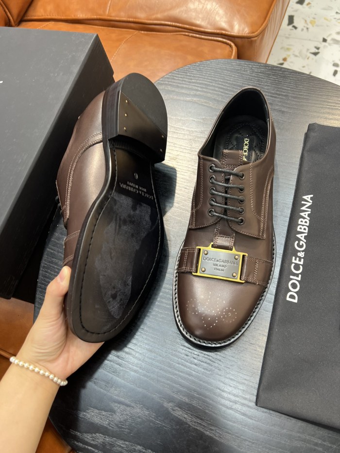 Men D*G Top Quality Leather shoes