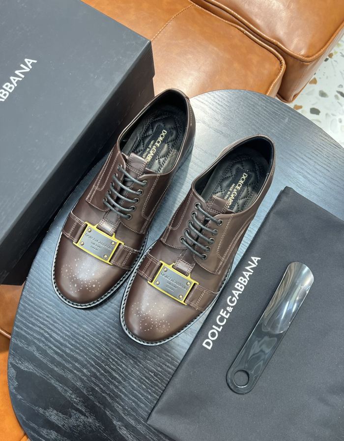 Men D*G Top Quality Leather shoes