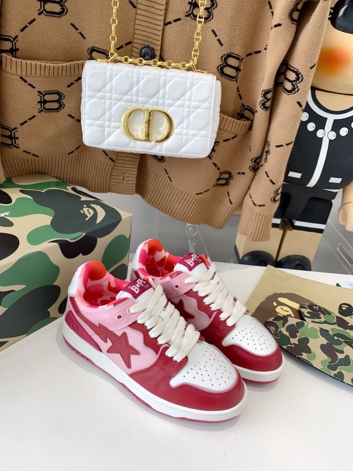 Men Women B*ape Top Sneaker