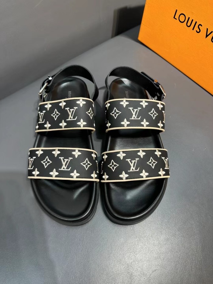 Men  L*ouis V*uitton Top Sandals