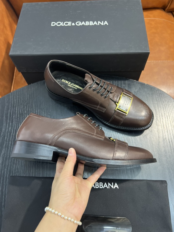 Men D*G Top Quality Leather shoes