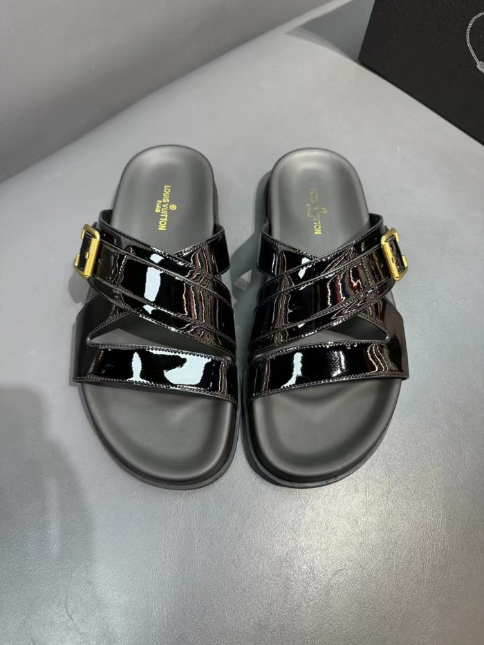 Men  L*ouis V*uitton Top Sandals