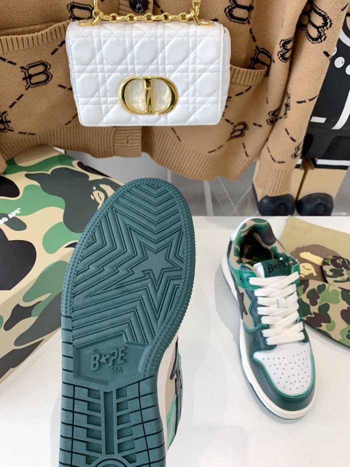 Men Women B*ape Top Sneaker