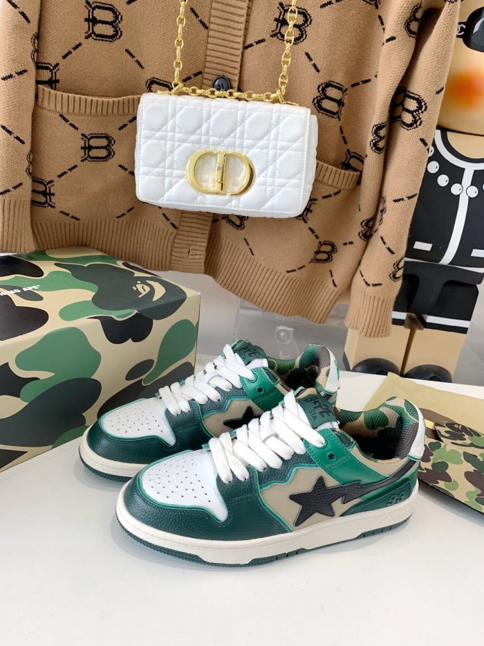 Men Women B*ape Top Sneaker