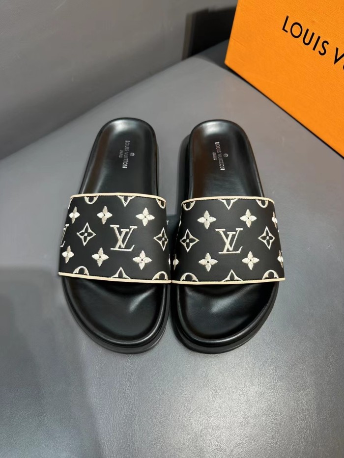 Men  L*ouis V*uitton Top Sandals