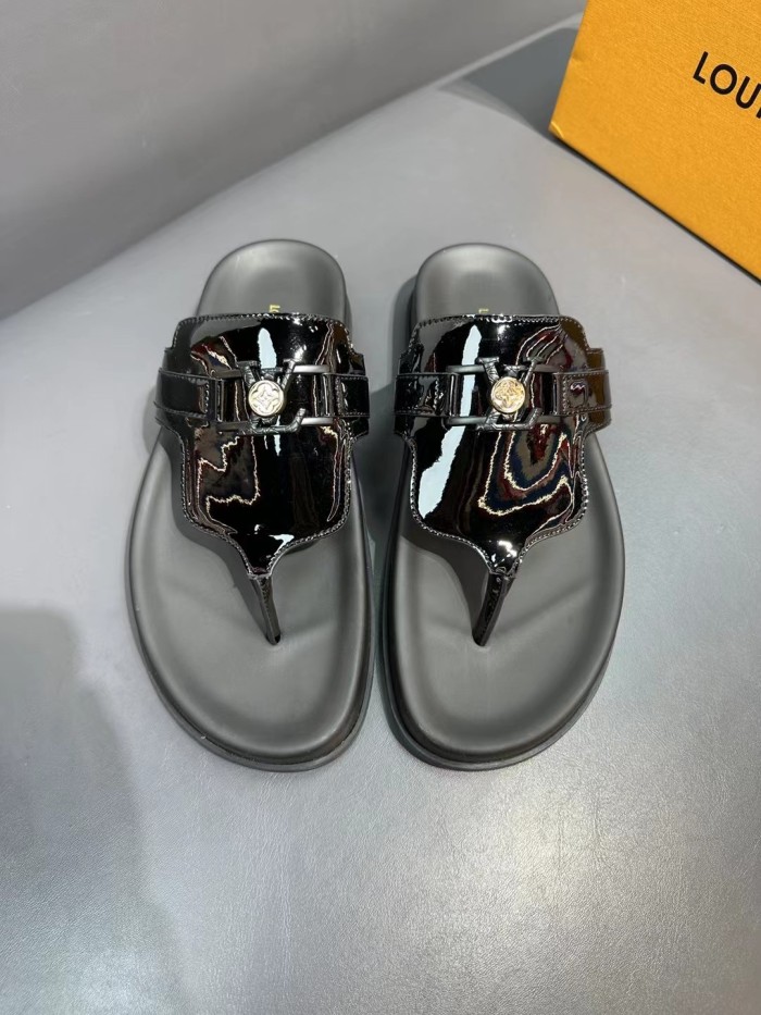 Men  L*ouis V*uitton Top Sandals