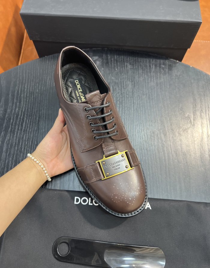Men D*G Top Quality Leather shoes