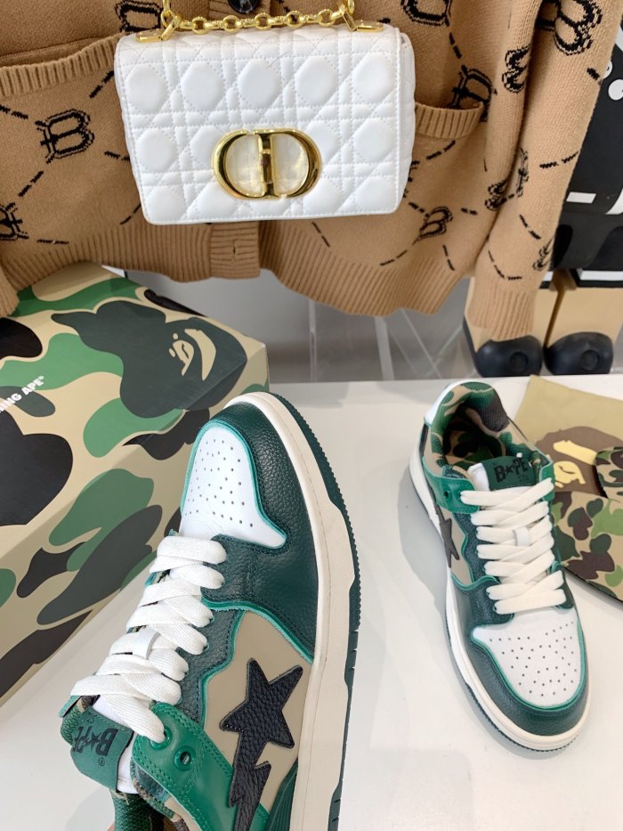 Men Women B*ape Top Sneaker