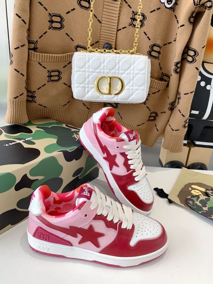 Men Women B*ape Top Sneaker