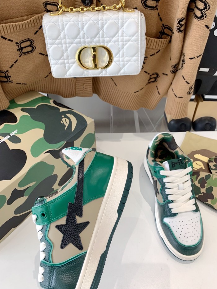 Men Women B*ape Top Sneaker