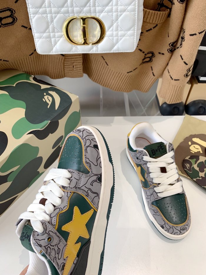 Men Women B*ape Top Sneaker