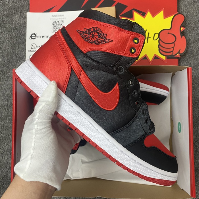 Air Jordan 1 High OG WMNS “Satin Bred” FD4810-061