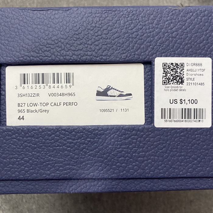 Men D*ior Top Quality Sneakers