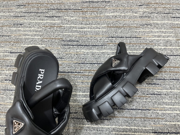 Women P*rada Top Quality Sandals