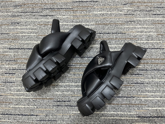 Women P*rada Top Quality Sandals