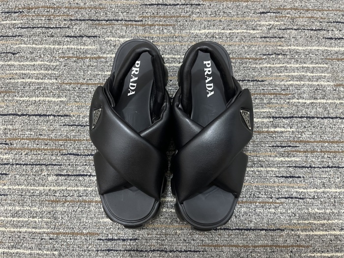 Women P*rada Top Quality Sandals
